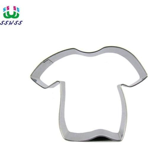 Direct Selling,Short Sleeved Clothes Shape Cake Decorating Fondant Cutters Tools,Clothing Cake Cookie Biscuit Baking Molds
