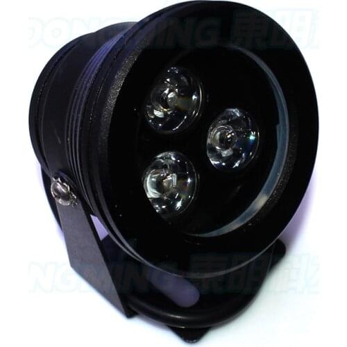 RGB underwater led strip black body waterproof IP68 flat rgb led pool light 10W AC 85-265V