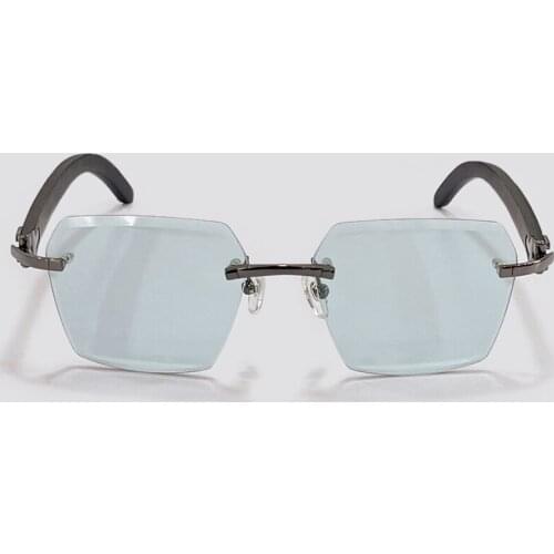 Vintage Rimless Sunglasses Women Men Square Luxury Brand Desgin Sun Glasses Female Driving Eyewear Oculos De Sol