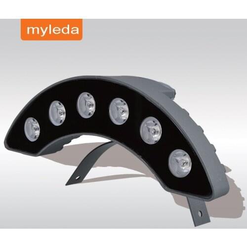 Led lamp 6w 12v moon light high power outdoor lighting outdoor corrugated lamp