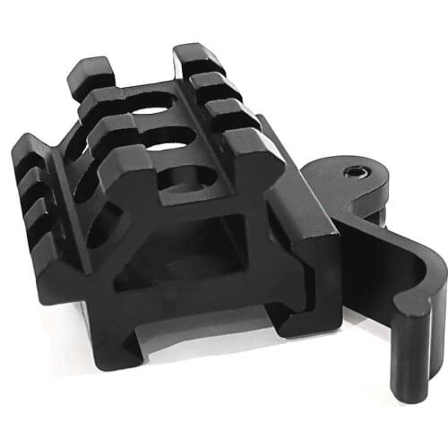 Tactical Riser Mount Quick Detach Double Rail 20mm Standard Picatinny Rail for Hunting Rifle Airsoft of Gun Accessories