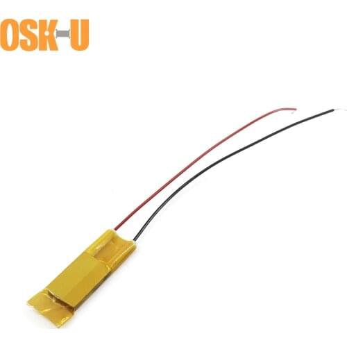 2PCS 5V Thermostat PTC Heating Element 12x8x3mm 60 Celsius Degree Constant Temperature PTC Electric Heater Plate Insulating Film