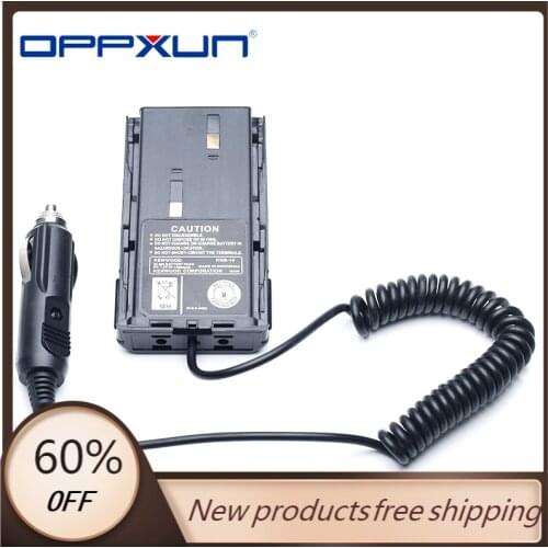 Input DC12V Car Charger Battery Eliminator for Kenwood TK3107,TK2017,TK378,TK278,TK378G Etc Walkie Talkie Replace of KNB-14/15
