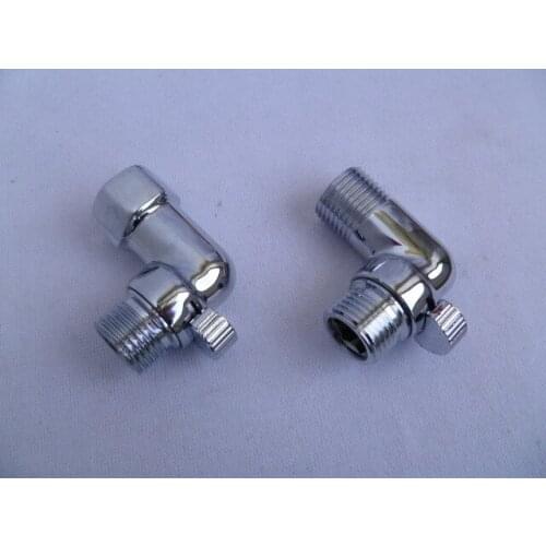 Vidric All copper switch flow valve elbow angle valve quick open valve right angle hot and cold water stop valve universal 4/8