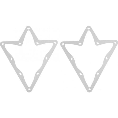 6Pcs/set 10 Ball Billiard Magical Rack Positioning Holder Sheet Billiard Triangle Rack Pool Billiard Cue Accessory