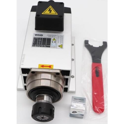 4.5KW square ER32 AC380V air cooling spindle