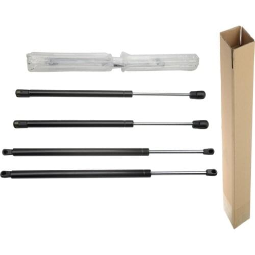 4x Front Hood Bonnet +Rear Tailgate Hatch Lift Supports Shock Struts for Ford Expedition 1997 1998 1999 2000 2001 2002