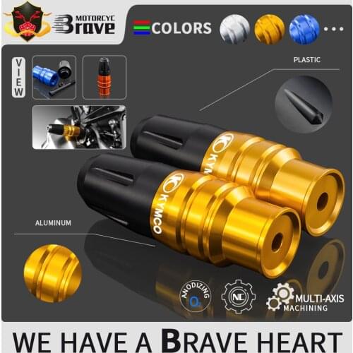 Motorcycle Accessories parts Exhaust Sliders Crash Pads Protector For kymco Xciting 300 250 400 Downtown 200i 300i CT250 AK550