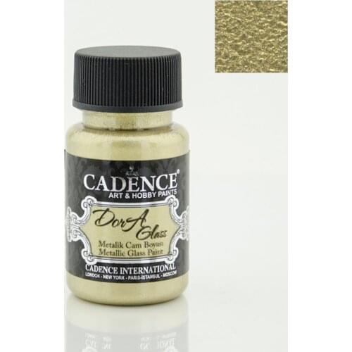 Cadence Dora Glass Metallic 3148-Beyaz Gold 50ml
