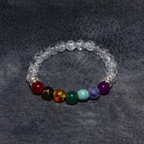 7 chakra Bracelet Healing Series Fortitude Wristbands