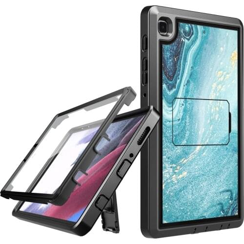 Case For Samsung Galaxy Tab A7 Lite 8.7" 2021,Shockproof Full Body Rugged Stand Back Cover Built-in Screen Protector for SM-T225