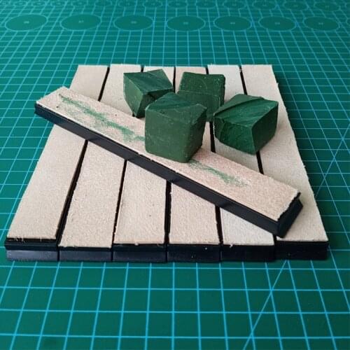 Vegetable tanned leather strop for Ruixin pro knife sharpener sharpening stone knife metal blade polishing paste tools