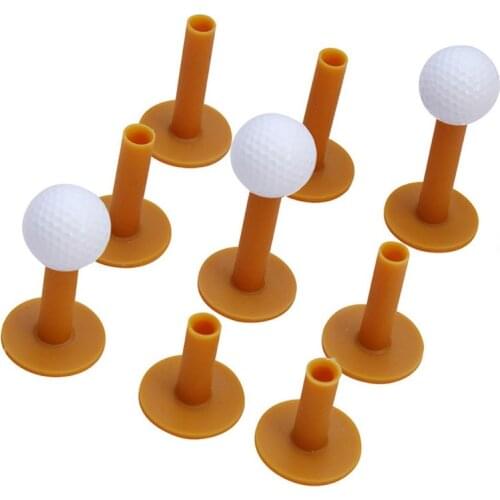 3Pcs Durable Rubber Golf Tee Holder Beginner Trainer Equipments 60mm/70mm/88mm Golf Tees Plastic Mat Golf Ball Holder