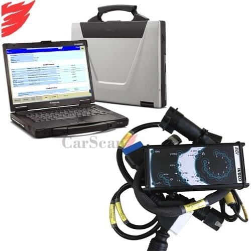 For IVECO ELTRAC EASY Truck Diagnostic Scanner IVECO Eltrac CF52 LAPTOP complete set
