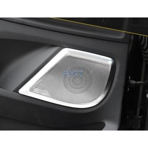 For Mercedes-Benz V260 Vito Car Door Loudspeaker Sound Speaker Cover Car Styling Audio Speaker Door Loudspeaker Trim Cover 4pcs