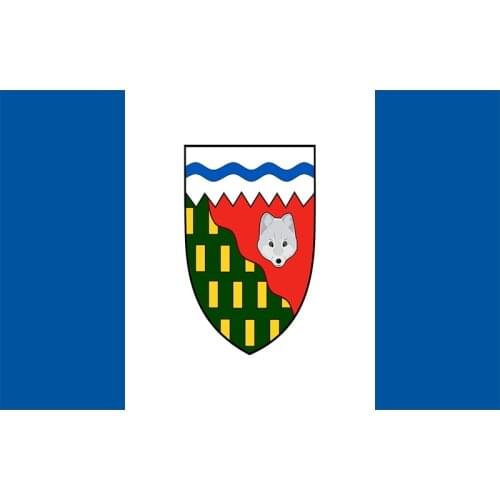 Yehoy hanging 90*150cm Canada NWT Northwest Territories Flag For Decoration