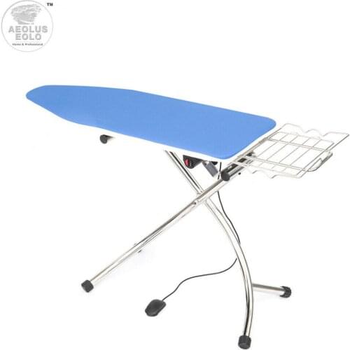 Household Sitting Ironing Board Heated Vacuuming Blowing Adjustable Height Iron Rests Warranty 3 Years AT09