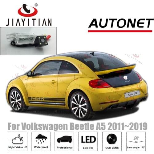 JIAYITIAN Rear View Camera For VW Beetle A5 2011 2012 2013 2014 2015 2016 2017 2018 2019/Backup camera/License Plate camera car