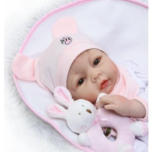 Cute Silicone Reborn Baby Dolls Lifelike children Sleeping Boy Reborn Babies Dolls Christmas Birthday Gift bebe Brinquedos