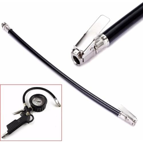 2018 New 1Pcs Rubber Metal Bike Inflator Hose Bicycle Bike Tyre Hand Air Pump Inflator Replacement Hose Cycle Pump Durable