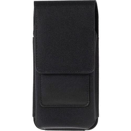 New design Vertical metal Clip belt case textile and leather for XIAOMI REDMI 4 PRIME