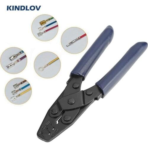 KINDLOV Crimping Pliers Multitool DR-1 Electrical Wire Cable Crimper Clamp Pressing Pliers For Repairing Tube Terminals Tools