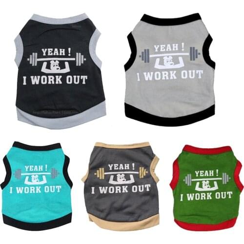 Pet Dog Clothes For Small Dogs spring Summer Clothes Chihuahua Puppy Clothing Shirt Winter Warm Vest Printed