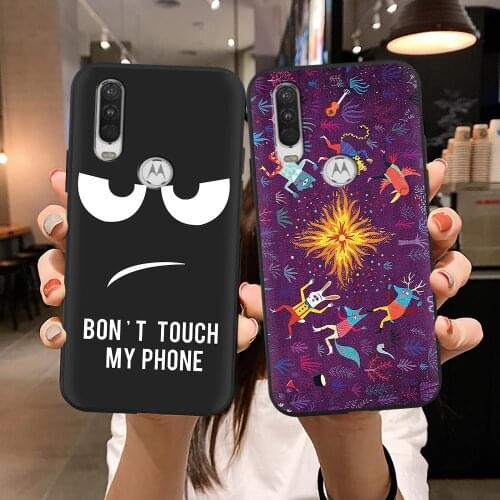 Original Cover Phone Case For MOTO P40 Power/ONE Action Silicone Durable Soft Case For Boy