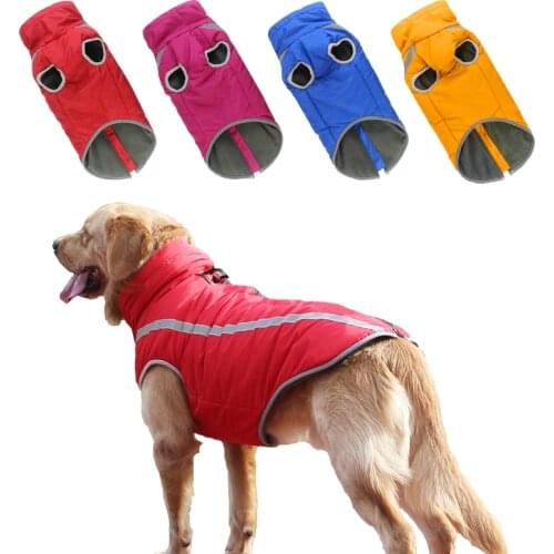 Dog Clothes Waterproof Dog Coat Big Dogs Clothing Pet Jacket Winter Wear Costume For Small Medium Large Pets Ropa Para Perros