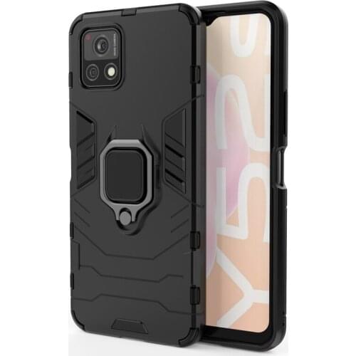 Hard Armor Magnetic Phone Case For Vivo Y52S Case For Vivo Y52S 5G Cover PC Shockproof Hard Bumper PC Cover For Vivo Y52S Fundas