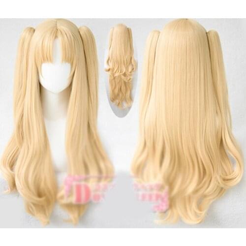 1pcs Japan Anime Fate/Grand Order Ereshkigal Wig Cosplay Costume Prop Party Decor Synthetic Hair for Women Girl
