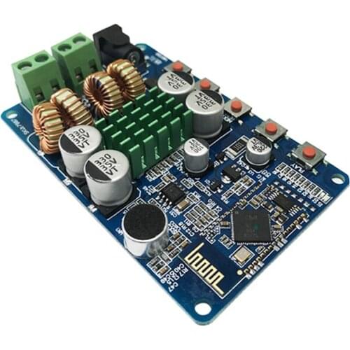 KYYSLB 2*50W 4/6/8 Ohm 8~26VDC TPA3116 Bluetooth Digital Stereo Amplifier Board Bluetooth Receiver Amplifier Board