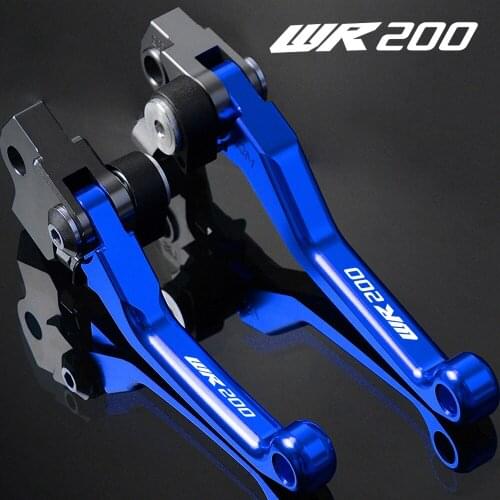 CNC Motorcycle Dirt Bike handbrake Lever FOR YAMAHA WR200 1992 1993 1994 1995 Motocross dirt bike Pivot Brake Clutch Levers