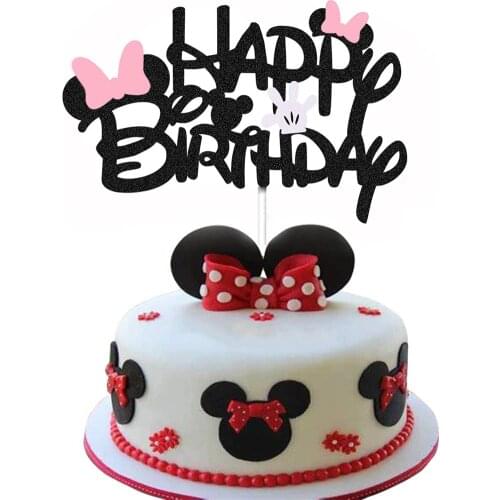 Disney Princess Cake stand or Toppers Girls 1st Birthday Cake Accessories Cake Topper banner Party Decor Suppliy