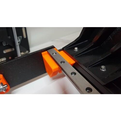 Funssor 1 set MGN12 Linear rail Guide Upgrade Kit Prusa I3 MK3 Mk3s Y Axis Linear Sliding Rail