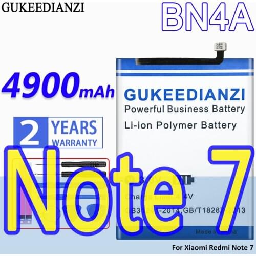GUKEEDIANZI Xiaomi Redmi Note 7 Batteries