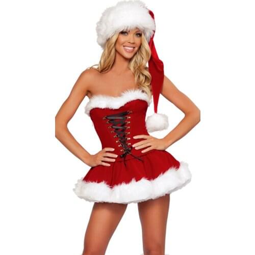 Cosplay Costumes Halloween NEW Christmas Day Womens Dress Christmas Costumes Cosplay Merry Christmas