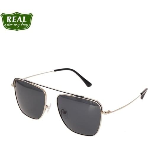 2019 Fashion Square Frame Retro Polarized Light Sunglasses Metallic Stainless Steel Male Female Shading Uv400 Pilot Glasses