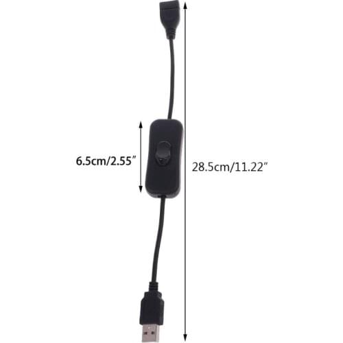 New USB Cable With ON/OFF Switch Toggle Power Control For Raspberry Pi B2QB