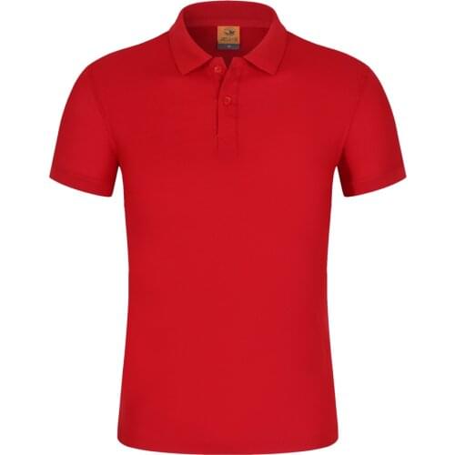 ZHJM 12060JE Multi Colored Polo Shirts For Golf Women Men In 200g Pique Fabric 40 Yarn Cotton Polyester Work Wear With 2 Buttons