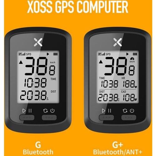 XOSS G+ Bike Computer Wireless GPS Speedometer MTB Bicycle Bluetooth Waterproof Road Bike ANT+ with Cadence Cycling Computers
