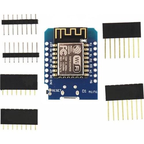 WeMos D1 Mini ESP8266 ESP-12F ESP12 Module WiFi Development Board Micro USB 3.3V Based On ESP-8266EX 11 Digital Pin For Arduino