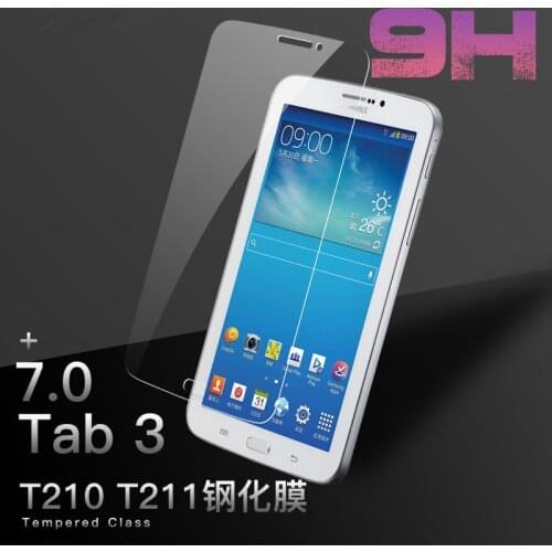 Screen Tempered Glass Protector For Samsung Galaxy Tab 3 tab3 7.0inch SM-T210 SM-T211 Tablet Screen Glass