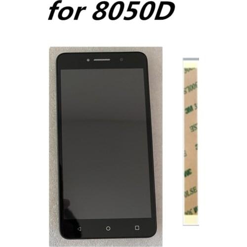6.0inch For Alcatel Pixi 4 3G 8050D 8050 lcd Display Touch Screen frame Digitizer Assembly Replacement For 8050D Cell Phone