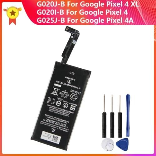 100% Authentic Battery G025J-B G020I-B G020J-B For Google Pixel4 XL Pixel 4 XL Google Pixel4 Pixel 4 Google Pixel 4A