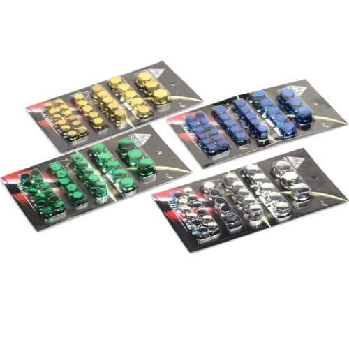 30Pcs Motorcycle Nut Bolt Cap Cover Decoration Centro Motor Bike Ornamental Molding For Yamaha Kawasaki Honda Benelli BMW Suzuki