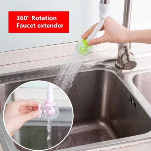 Bathroom Nozzle For Faucet Valve Regulates Water Flow Kitchen Accessories Extend Water Saving Prevent Splashing Faucet Extender