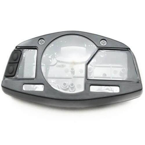 Black Speedo Meter Gauge Tachometer Clock Case Cover for 2007-2012 Honda CBR 600 RR Motorcycle