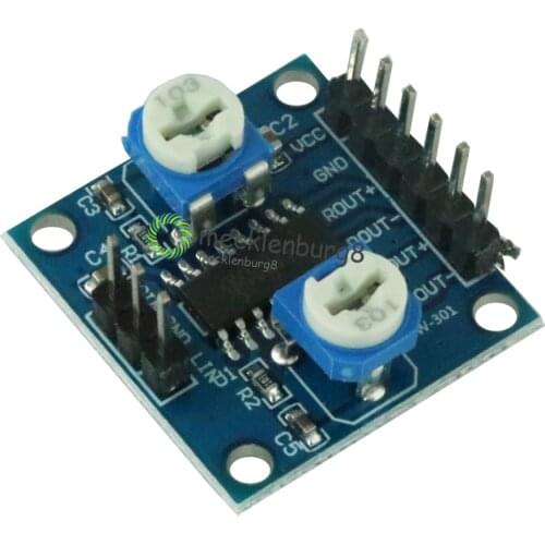 Pam8406 Digital Amplifiers homemade board with volume potentiometer 5wx2 stereo M70