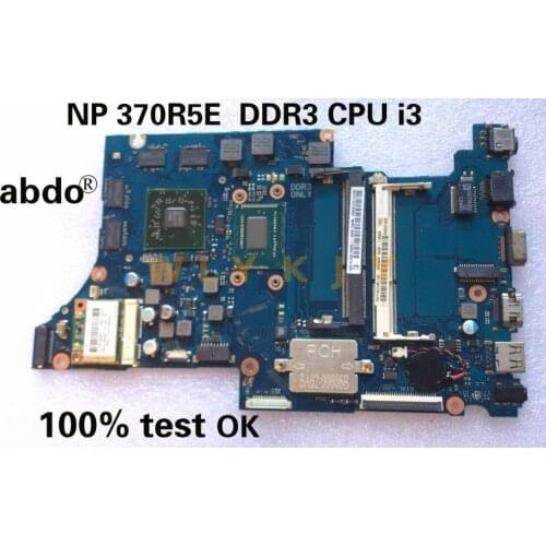 BA41-02175A BA41-02176A For Samsung NP3 70R4E 370R4V 370R5E Laptop Motherboard i3-3110M BA92-11802A /B BA92-11803A/B 100% work